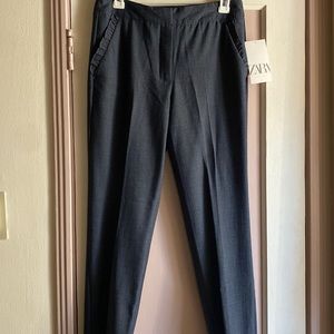 Zara Medium blue-gray trousers